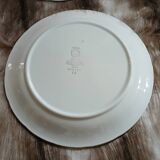 6 antique dessert plates from Digoin and Sarreguemines