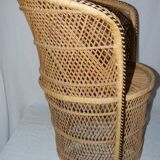 Rattan armchair