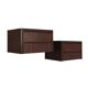 Set of hanging bedside cabinets, Danish design, 1970s, production: Denmark