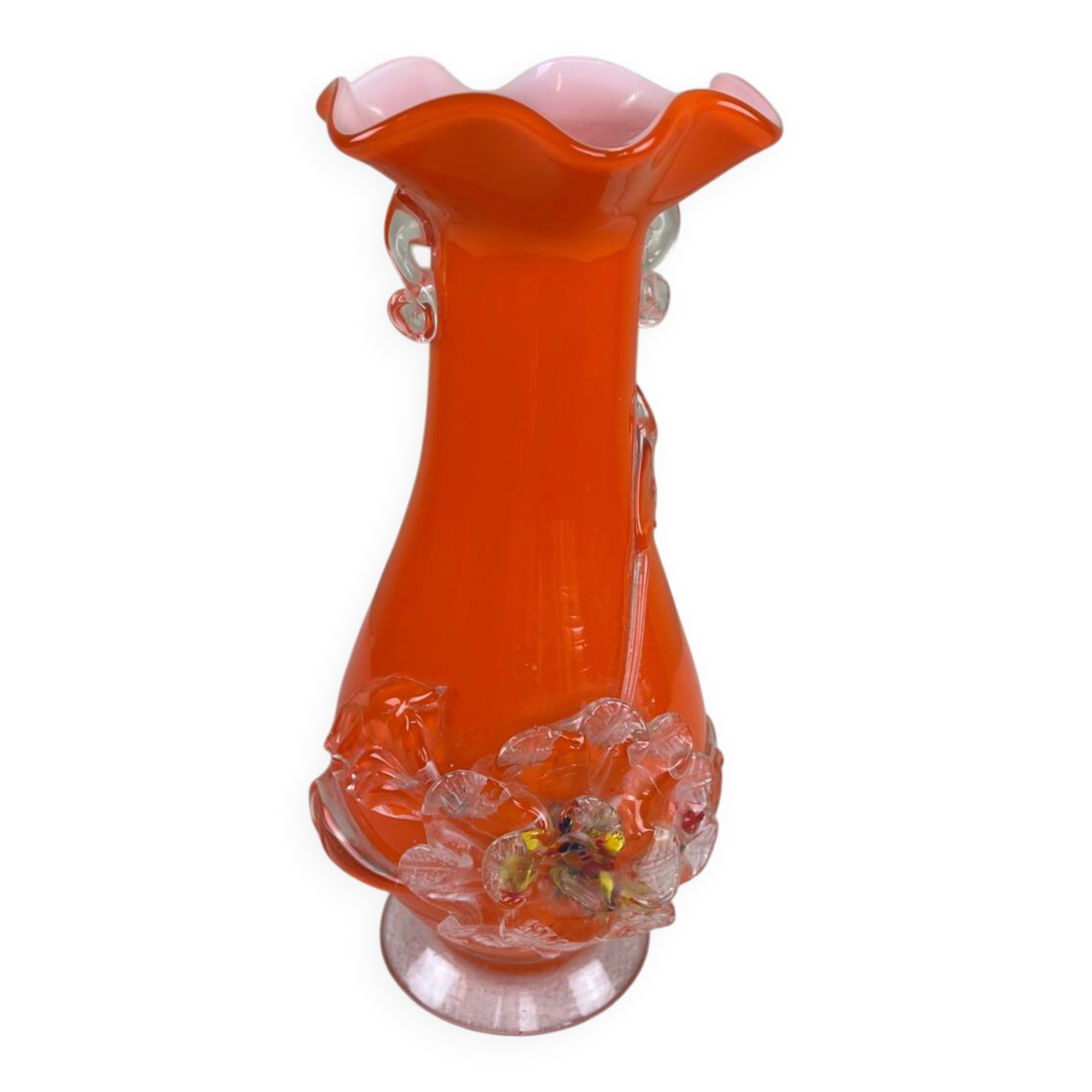 Blown glass vase from Murano