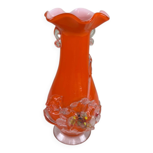 Vase en verre soufflé - murano
