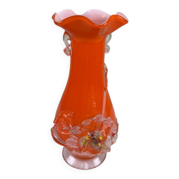 Blown glass vase from Murano