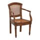 Fauteuil ancien de style néoclassique en noyer et hêtre, France '700