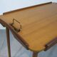 Table d'appoint plateau de service Aase Dreieri Ganddal Norvège  en teck et chêne années 1960