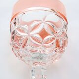 Mid-Century Hand Blown Crystal Wine Glasses from Hofbauer, Set of 6