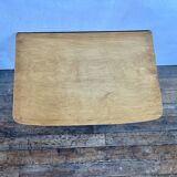Pair of vintage bedside tables with compass feet