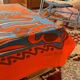 Seventies floral tablecloth