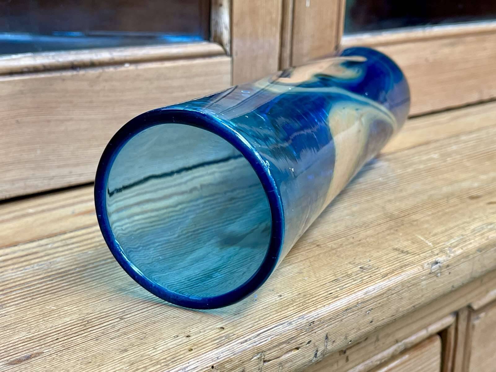 Baluster vase from the Maure Vieil glassworks from the 70s