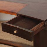 Art Deco desk in oak and leather from the 1930s