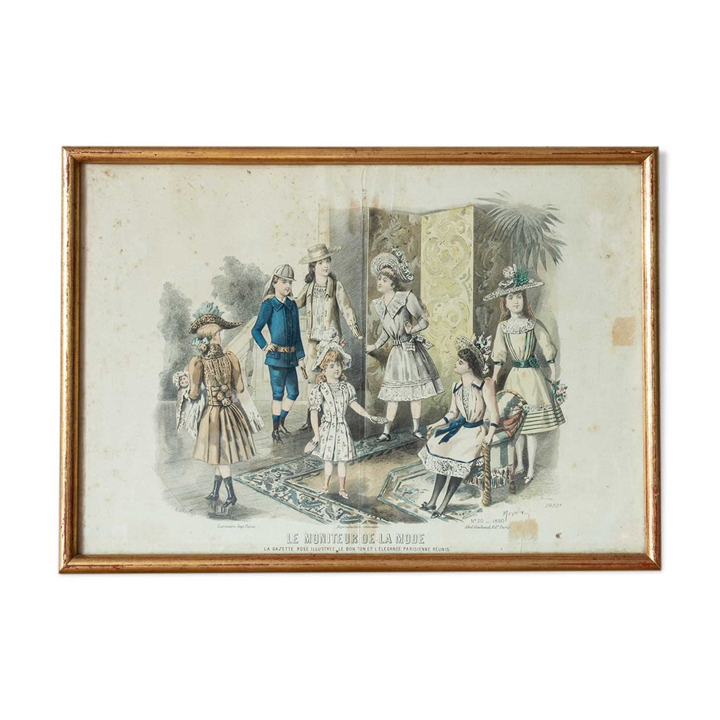 Fashion Engraving - The Queen's Game