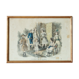 Fashion Engraving - The Queen's Game