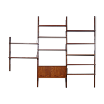 Danish Royal Wall System shelving unit by Poul Cadovius
