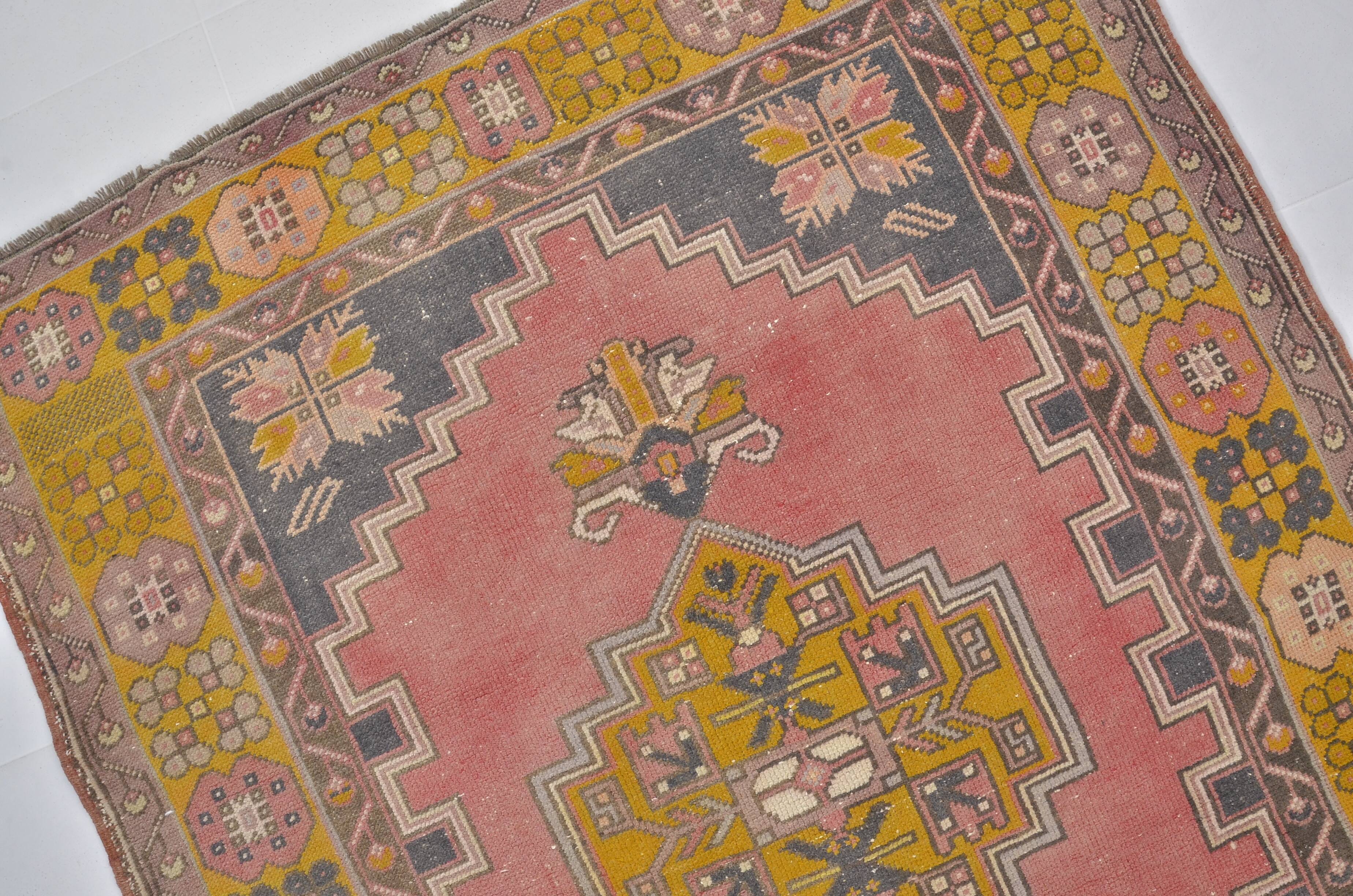 Vintage Turkish Living Room Rug sku 2491