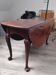 Elegant antique oval drop-leaf table