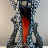 Vase Bleu Fat lava