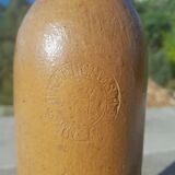 Old stoneware jug bottle