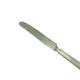 Art Deco bread knife, silver-plated brass, Germany, 1930s