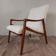 Pair of Jiroutek armchairs by Interier Praha, Vintage Czech 1960s