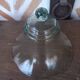 Cloche verre vert céladon