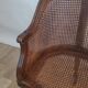 Carved wooden cane armchair – Louis XVI style