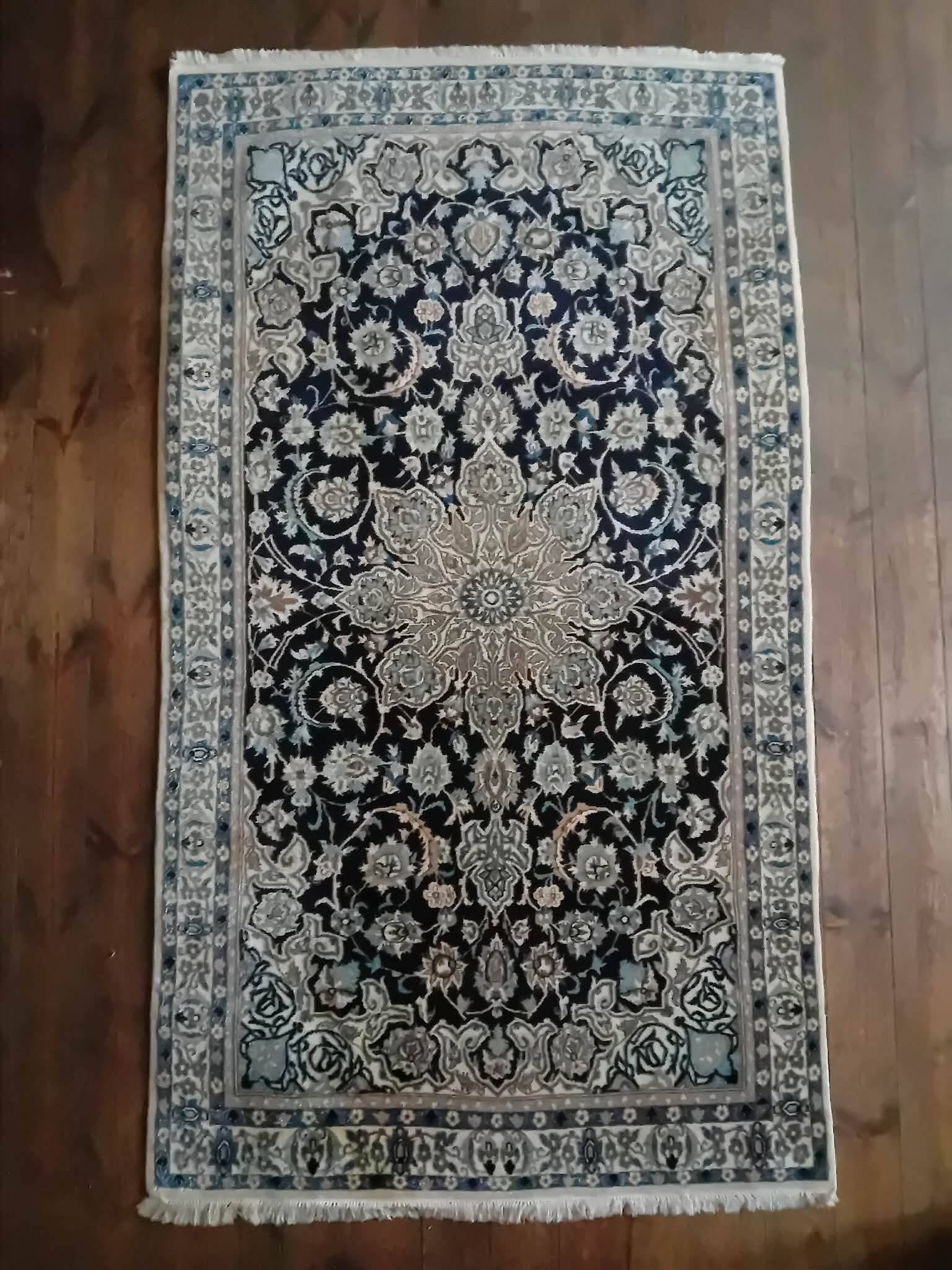 Handmade Persian Dwarf Rug 200x115cm