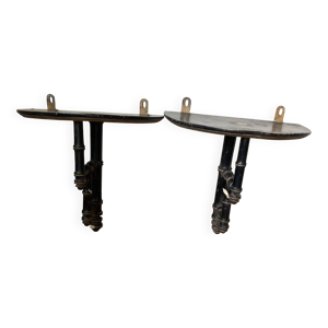 paire de petites consoles