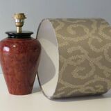 Vintage Louis Drimmer table lamp, turtle pattern