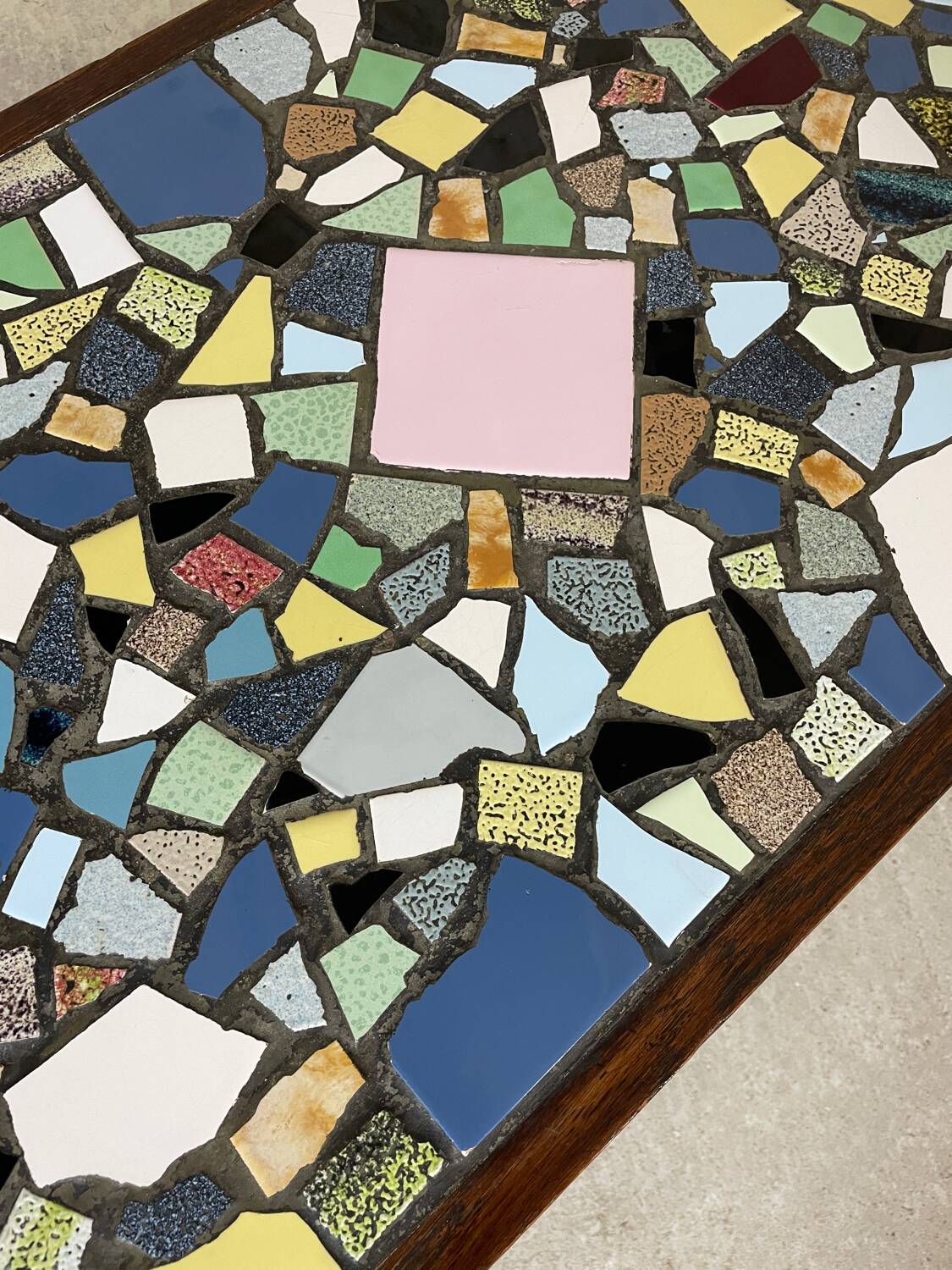 Mosaic coffee table
