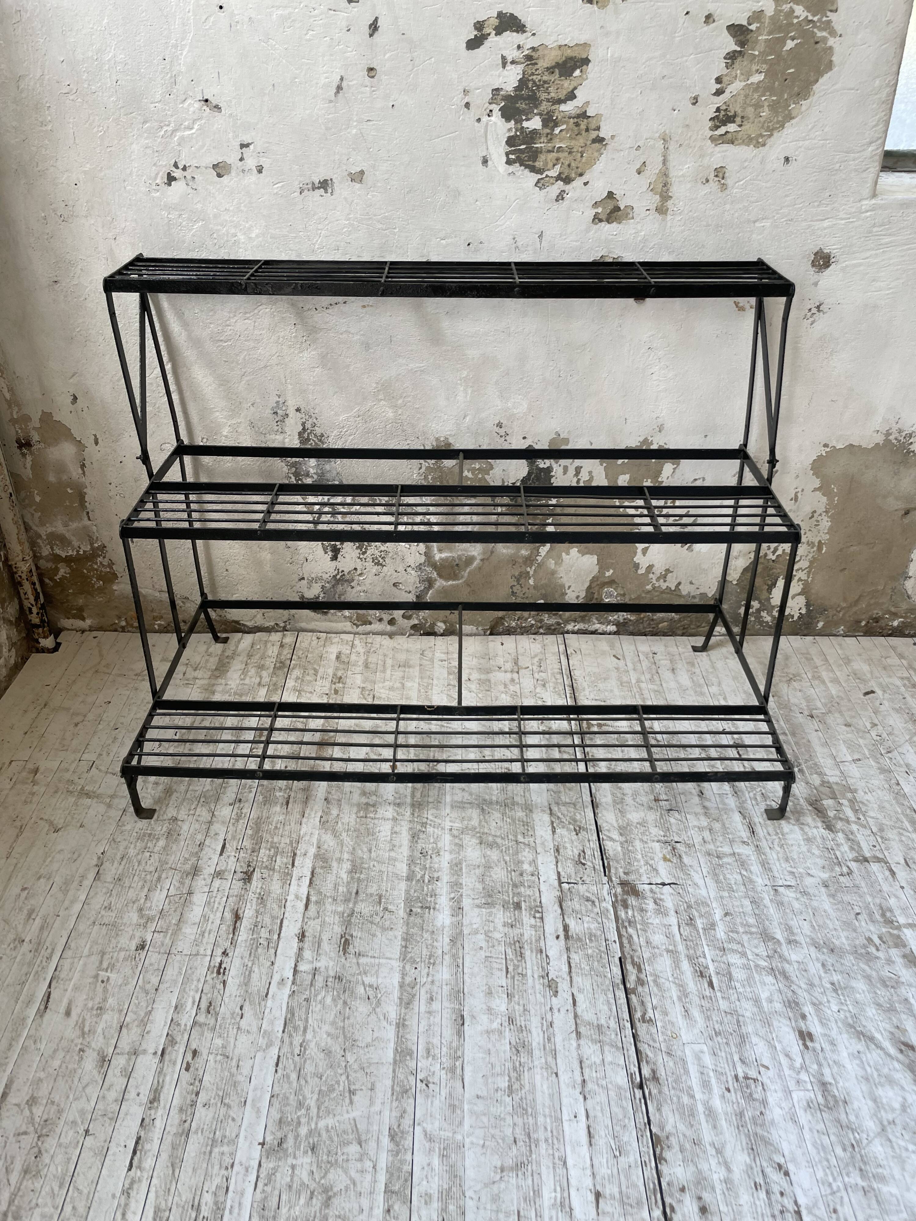 Plant holder florist metal staircase