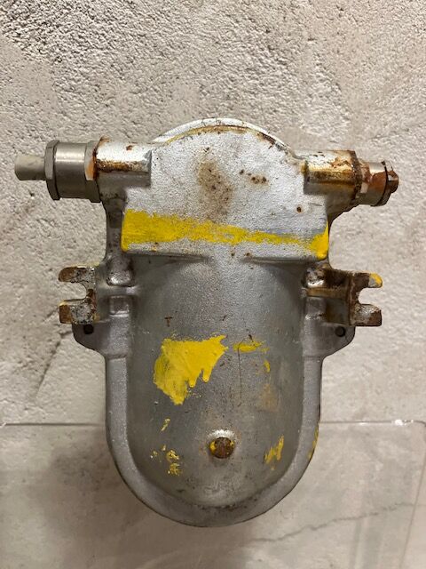 Cast iron industrial wall lamp 1940-1950