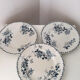 Assiette Terre de Fer St Amand Acacia XIX