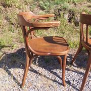 4 fauteuils Baumann en bois courbé