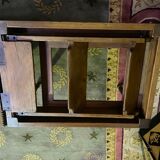 Bookstep ladder and Louis XVI bench
