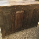 19th-century oak country buffet