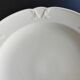 Plat porcelaine blanche vers 1900 33 cm de diamètre