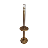 Golden floor lamp