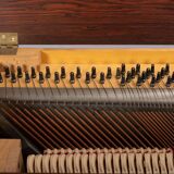 Danish mid-century modern hardwood pianette Bij Louis Zwicki, 1960s