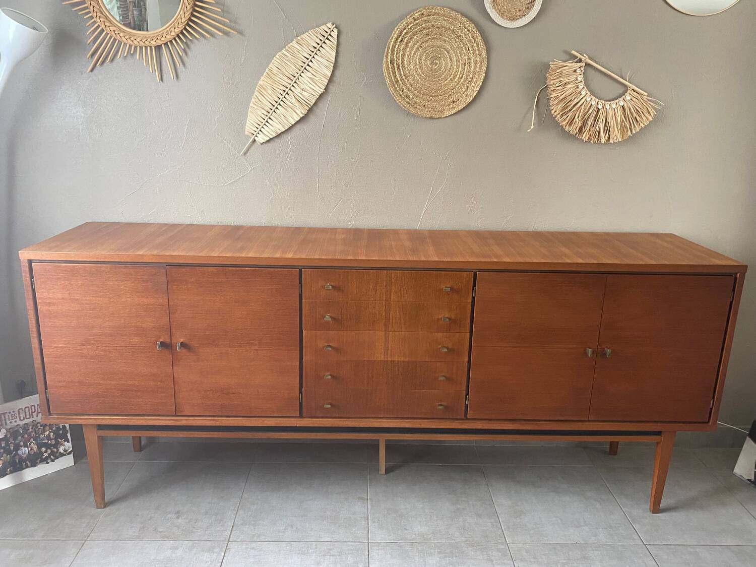 Vintage scandinavian sideboard