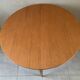 Vintage scandinavian table from the 60s extendable with butterfly extension