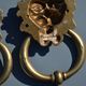 4 antique lion head furniture handles from La Samaritaine.