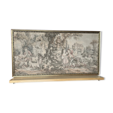 Old tapestry with country decor