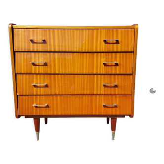 Vintage chest of drawers 60s 4 drawers