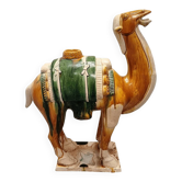 Tang style ceramic dromedary with Sancai glaze