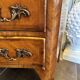 Small Louis XV Transition jump commode, Breccia marble, 79 cm