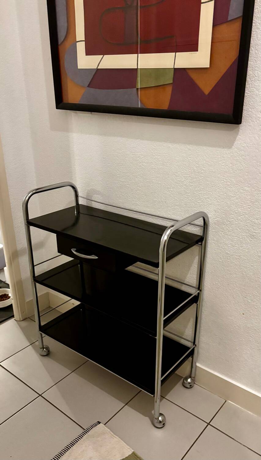 Vintage dessert trolley – 60s/70s