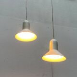 Danish confetti pendant lamps from the mid-century space age by Claus Bondrup and Torsten Thorup for Focus, 1960s, set of 2.