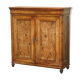 Armoire à pots française en bois fruitier circa 1820