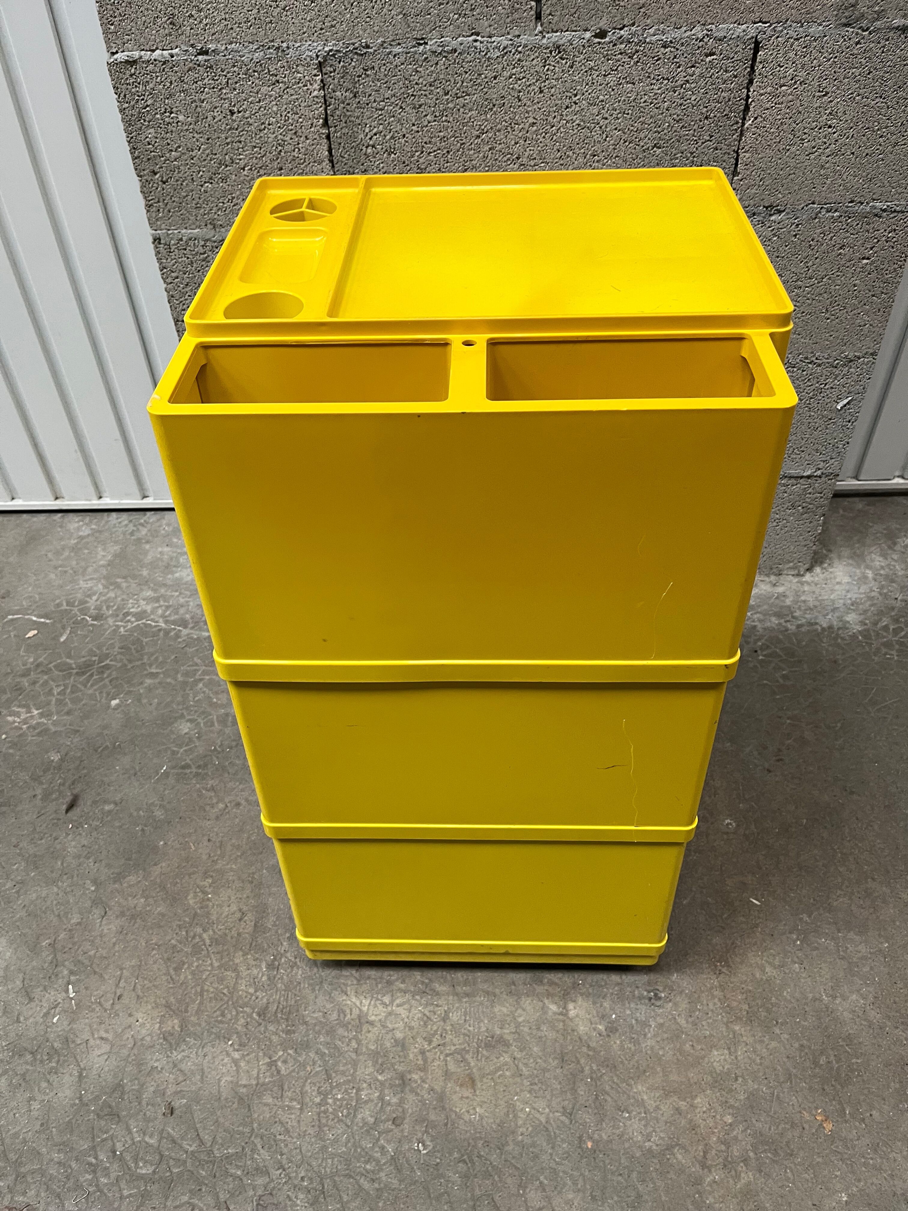 Service Design trolley Giovanni Pelis 1970