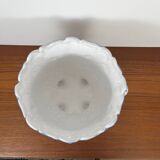 Moustier Dallier blue and white ceramic planter, 1950-1970