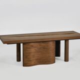 Grande table basse Onda – cerisier